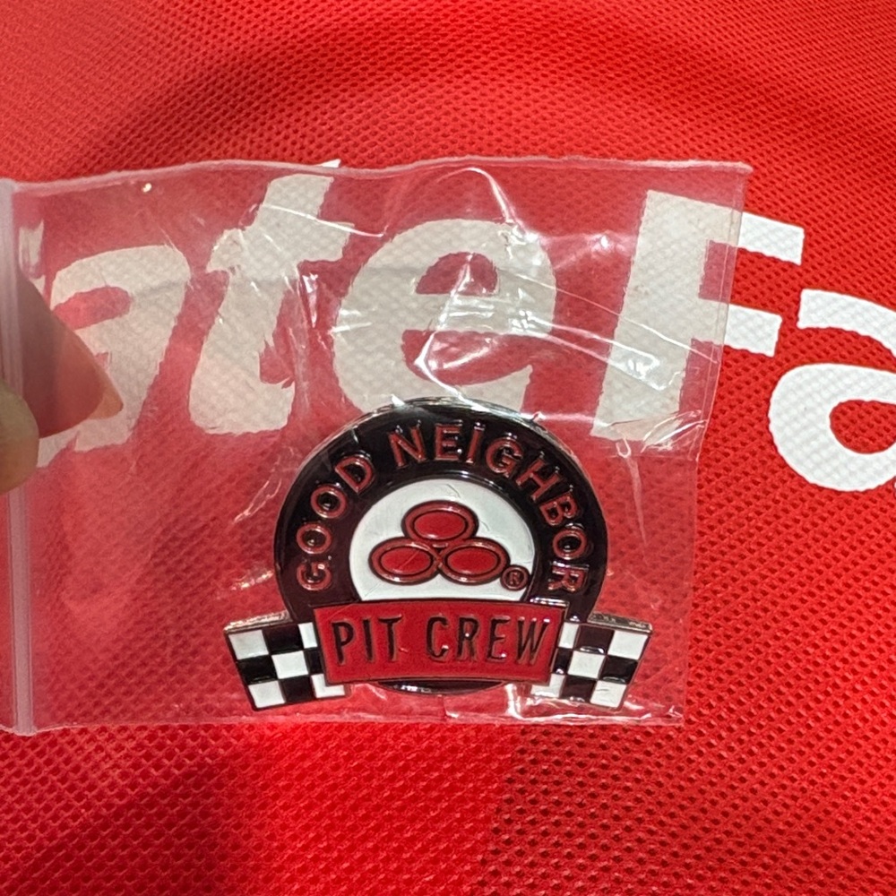State Farm Good Neighbor Pit Crew Pin